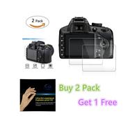 (EOS 4000D 3000D) 2x Protection d'écran LCD en verre pour Canon EOS 6D 7D 5D II III IV R7 R6 R5 R3 RP M50 4000D