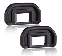 EOS 6D MarkⅡ Œilleton de viseur pour appareil photo numérique Canon EOS MarkⅡ/Ⅰ 6D MarkⅡ/Ⅰ 90D/80D/70D/60D/50D/40D/20D/5D [2 paquets] Remplacement oculaire EB, Fire Rock Camera Viewfinder Accessoires