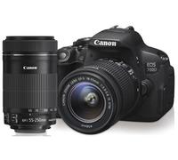 EOS 700D + 18-55MM IS STM + 55-250MM IS STM