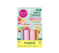 EOS FlavorLab Super Sof Shea Lip Balm Sticks - Pack de varietes totalement tropicales | Hydratant sur les levres | Hydratation de 24 heures | Soi