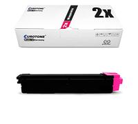 EOS Lot de 2 cartouches de toner pour Triumph-Adler CLP 4726 P-C 2660 DN remplacement Rouge M original Eurotone (Norme ISO 19798)