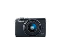 EOS M100 - Appareil photo numérique - sans miroir - 24.2 MP - APS-C - 1080p / 60 pi/s - 3x zoom optique lentille EF-M 15-45 mm - Wi-Fi, NFC,