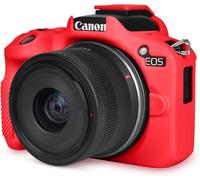 EOS R50 Case,Soft Silicone Protective Case for Canon EOS R50 EOSR50 Camera,Lightweight Case for EOS R50 Camera,Red,Camera Case