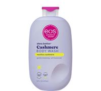 EOS Shea Better Cachemire Vanille Douche de soin hydratante et nourrissante avec formule gel au pH équilibré, sans parabènes ni phtalates, pour peaux sensibles, 400 ml