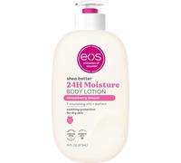 eos Shea Better Lotion pour le corps - Strawberry Dream - Soin hydratant pour la peau pendant 24 heures - Léger et non grand, fabriqué avec du karité naturel, végétalien, 16 fl oz