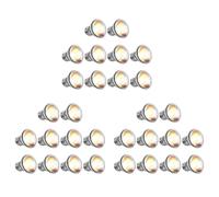 Eoslcusmvl 30 Pièces Ampoule de Lampe pour Reptiles Tortue Se Prélasser Ampoules UV Lumière Chauffante Lampe Solaire à pour Amphibiens, 50 W