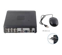 Eosnow CCTV de sécurité 8 canaux 8CH AHd CVI/TVI/DVr NVR 5 en 1 Enregistreur vidéo en temps réel 100-240V EU