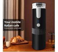 Eosnow Machine à café expresso électrique, mini-machine à dosettes individuelles de 170 ml, avec bac à poudre et à capsul