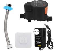 Eosnow Pompe de surpression d'eau à Induction automatique, pompe de douche à faible bruit pour salle de bains, prise ue DC24V 100-