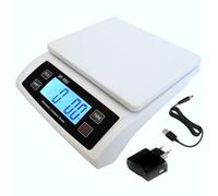 Eosphorus Balance Numérique pour Colis 30 kg, Pèse-Colis de Précision pour Expédition Postale, Unités kg/lb, Multifonction avec Secteur, Idéal pour Maison et Bureau