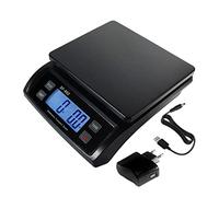 Eosphorus Pèse-Colis Haute Précision Jusqu'à 30 kg, Balance Postale Numérique pour Expédition et Entrepôt, Unités kg/lb/oz, Écran LCD Rétroéclairé, Fonction Tare et PCS, Adaptateur Secteur Inclus