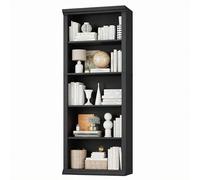 EOSVALO Étagère à 5 Niveaux,Bibliothèque Moderne,Meuble de Rangement Vertical,60 x 29.7 x 153 CM,Grande Capacité, pour Livres Plantes Déco, Salon Bureau Couloir