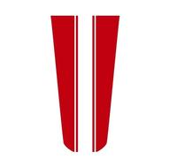 EOTCXJBX Kit de bandes autocollantes for capot de voiture, compatible avec Colorado 2023-présent, en vinyle, design graphique, accessoires(GLOSS RED)