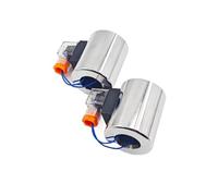 EOTVHTMT Bobine d'électrovanne hydraulique en cuivre MFZ12-90 MFB12-90YC, vanne de régulation 220 V/24 V, Trou intérieur 31 mm, Hauteur 75 mm, 1 pièce(MFZ12-90YC 12V DC 36W)