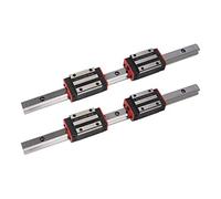 EOTVHTMT Rail de Guidage linéaire Professionnel 450/500/550/600 mm HG15 HGW15CC W15C 15 mm HGR15 avec Bloc LM for CNC(Hgh15ca,500mm)
