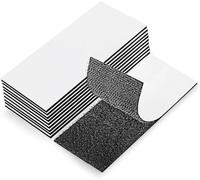 EOTW 10 Pièces Scratch Autocollant Double Face， 5 x 15cm Puissant Scotch Scratch pour La Maison Et Le Bureau Noir Amovible et Réutilisable Bande Scratch Adhésive…