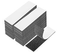 EOTW 36 Pièces Scratch Autocollant Double Face， 3 x 10cm Puissant Scotch Scratch pour La Maison Et Le Bureau Noir Amovible et Réutilisable Bande Scratch Adhésive