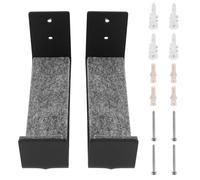 Eouayoree 1 Paire de Support de pour Planche de Surf Sup, Support Mural pour Bateau Kayak Noir
