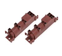 Eouayoree 2 PièCes 220 V CuisinièRe à Gaz Allumeur D'Impulsion Ca avec 4 Bornes PièCes de Chauffe-Eau à Gaz Allumeur D'éTincelle pour CuisinièRe