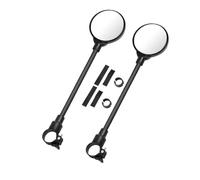 Eouayoree 2 Pièces Rétroviseur de Vélo 360 ° Réglable HD Acrylique Minute Moto Électrique Cyclomoteur Rétroviseur Accessoires de Vélo