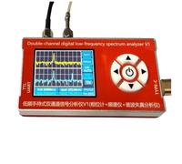 Eouayoree Analyseur de Signal Numérique à Basse Fréquence à Double Canal V1 10 Hz-800 KHz avec Mesure de Phase, Spectromètre et Analyseur de Distorsion Harmonique