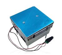Eouayoree Petite Plate-Forme de Refroidissement Module de Refroidissement Réfrigération à Semi-Conducteur Refroidisseur de Bureau Ultra-Mince DC12V 50W