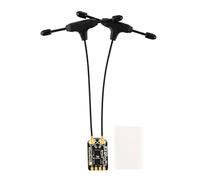 Eouayoree Récepteur Double Antenne RP3 Diversity ExpressLRS ELRS 2,4 GHz Nano Récepteur pour Avion RC FPV Freestyle Tinywhoop de Remplacement