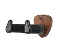 Eouayoree Support Mural pour Guitare, Crochet en Noyer, Support Universel Réglable pour Ukulélé, Guitare Électrique, Basse