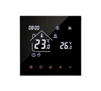 Eouayoree Thermostat de Sol Chauffant Tuya Warm Floor 16A Smart WiFi Contrôleur de Température Thermostat de Chauffage D'Eau avec Commande à Distance pour Noir