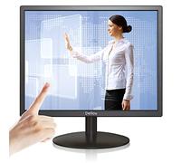 Eoulyee Moniteur de caméra de sécurité CCTV avec écran tactile de 17 pouces multifonction HDMI, AV, BNC, VGA, entrée USB, moniteur d'ordinateur avec écran LCD de surveillance 1280 x 1024 Full HD