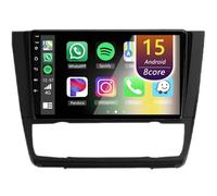Eouyt Android Autoradio pour BMW 1 Series E87 E81 E82 E88 2004-2011, 9 Pouces Poste Radio Voiture avec CarPlay Android Auto GPS WiFi Bluetooth Caméra(A,8Core(6+128GB))