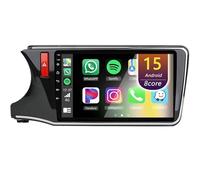 Eouyt Android Autoradio pour Honda City 2015-2018, 9 Pouces Poste Radio Voiture avec CarPlay Android Auto GPS WiFi Bluetooth Caméra(LHD,4Core(2+32GB))