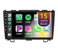 Eouyt Android Autoradio pour Honda CR-V 2007-2011, 9 Pouces Poste Radio Voiture avec CarPlay Android Auto GPS WiFi Bluetooth Caméra(8Core(4+64GB))