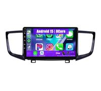 Eouyt Android Autoradio pour Honda Pilot 2016-2019, 9 Pouces Poste Radio Voiture avec CarPlay Android Auto GPS WiFi Bluetooth Caméra(8Core(8+128GB))