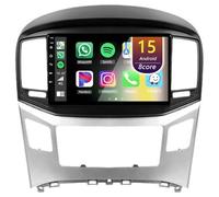 Eouyt Android Autoradio pour Hyundai H1 2015-2018, 9 Pouces Poste Radio Voiture avec CarPlay Android Auto GPS WiFi Bluetooth Caméra(4Core(2+32GB))