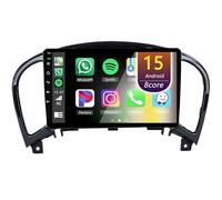Eouyt Android Autoradio pour Nissan Juke 2010-2014, 9 Pouces Poste Radio Voiture avec CarPlay Android Auto GPS WiFi Bluetooth Caméra(8Core(2+32GB))