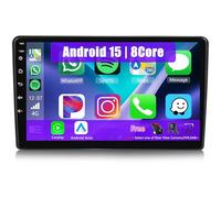 Eouyt Android Autoradio pour Peugeot 308 2013-2017, 9 Pouces Poste Radio Voiture avec CarPlay Android Auto GPS WiFi Bluetooth Caméra(8Core(8+256GB))