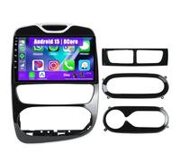 Eouyt Android Autoradio pour Renault Clio 4 BH98 KH98 2012-2018, 9 Pouces Poste Radio Voiture avec CarPlay Android Auto GPS WiFi Bluetooth Caméra(8Core(8+256GB))