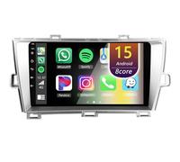 Eouyt Android Autoradio pour Toyota Prius 2009-2013, 9 Pouces Poste Radio Voiture avec CarPlay Android Auto GPS WiFi Bluetooth Caméra(RHD,8Core(8+256GB))