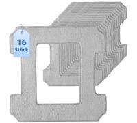 EOVWAEO Lot de 16 chiffons de nettoyage pour robots de nettoyage ECOVACS Winbot W2 PRO Omni / W2 PRO / W2 / W1 PRO / W1 - Tampon de nettoyage en microfibre lavable - Pièces de rechange - Accessoires