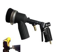 Eoweiot Sableuse Portable à Aspiration, kit de sablage avec réservoir de Recyclage de 28 gallons, Petite Machine de sablage avec buse en céramique