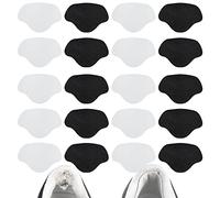 Eowppue 10 Paires de Coussinets de Talon Chaussures Réparation Talon Protection pour Chaussures Autoadhésif Chaussure Talon Patch Autoadhésif Réparation Talon pour Chaussures en Cuir ou de Sport