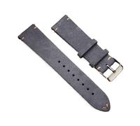 Eoyajsze Bracelet de montre en cuir 14mm-22mm, Couleur 9-or, 21mm