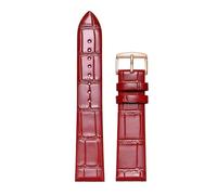 Eoyajsze Bracelet de montre en cuir véritable 10mm-24mm, Couleur 9, 14mm