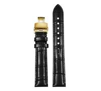 Eoyajsze Bracelet de montre en cuir véritable 12mm-24mm, Couleur 29, 14mm