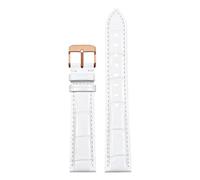 Eoyajsze Bracelet de montre en cuir véritable 12mm-24mm, Couleur 9, 21mm