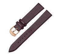 Eoyajsze Bracelet de montre en cuir véritable avec boucle, Couleur 9, 13mm
