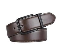 Eoyajsze Ceinture en cuir véritable avec boucle ardillon en alliage 100cm 110cm 120cm 130cm, Couleur 1, 120 cm