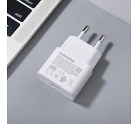 Ep-T2510 Samsung 25w Chargeur Super Rapide Usb C Pd Adaptateur Secteur Mural Pour Galaxy A14 A15 A06 M35 F05 F15 F14 A90 S23 S24 Fe Note10-Ony Eu Blanc