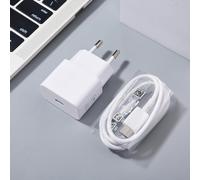 Ep-T2510 Samsung 25w Pd Chargeur Eu Super Rapide Charge Adaptateur Secteur Touristes Type C Câble Pour Galaxy S24 S23 Fe A55 A35 A15 F05 M15-Eu Blanc And Cable